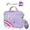 Techmade KIT BORSA PER NETBOOK + MOUSE NS-065-PUK LILLA